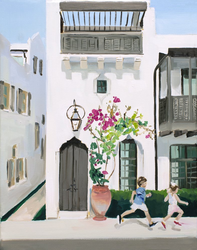Des enfants qui courent - Jenny Westenhofer