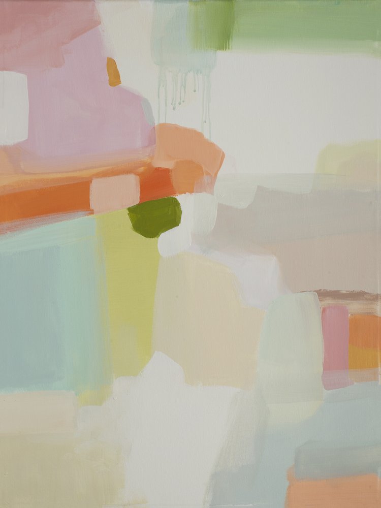 Abstrait au pastel 1 - Jenny Westenhofer