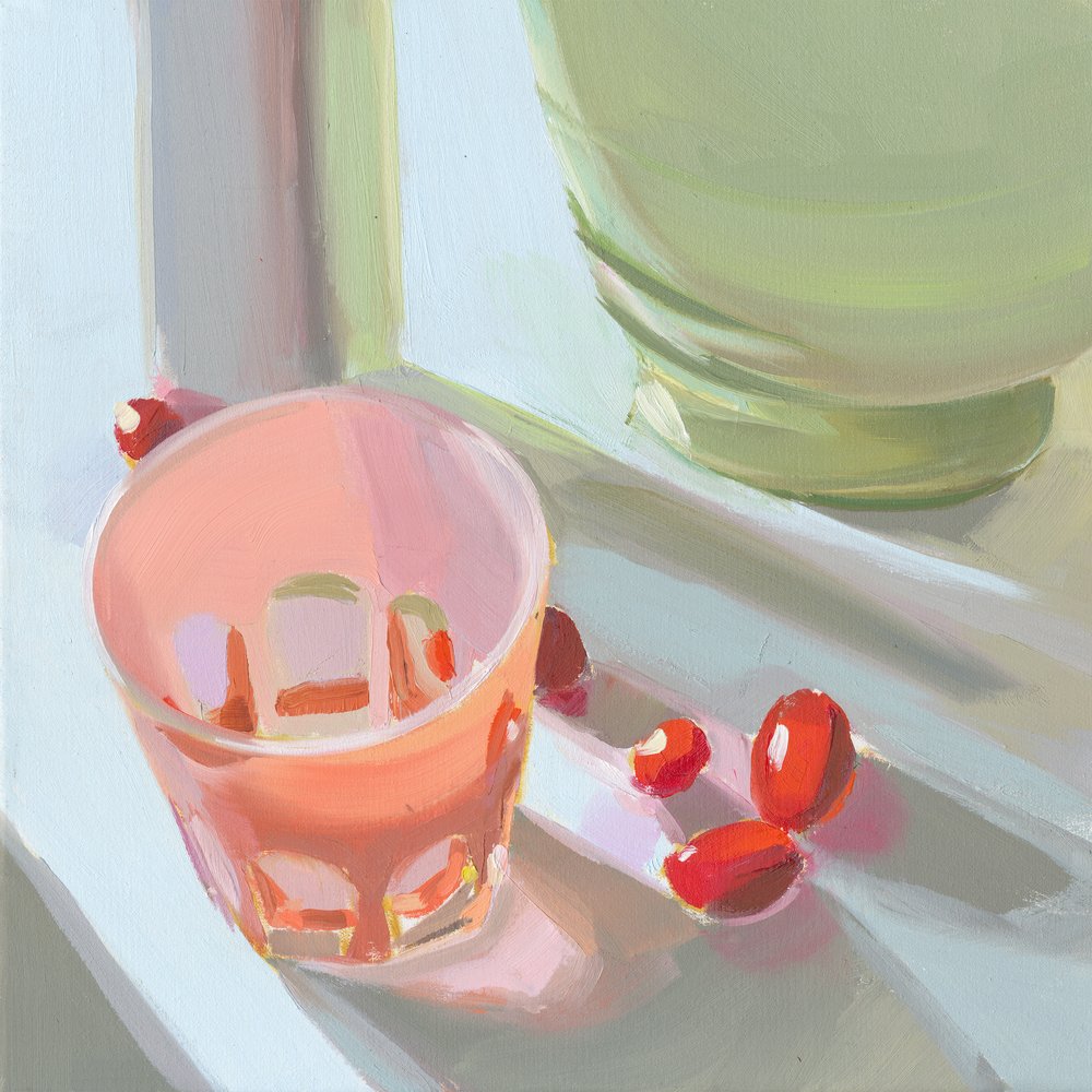 Verre rose - Jenny Westenhofer