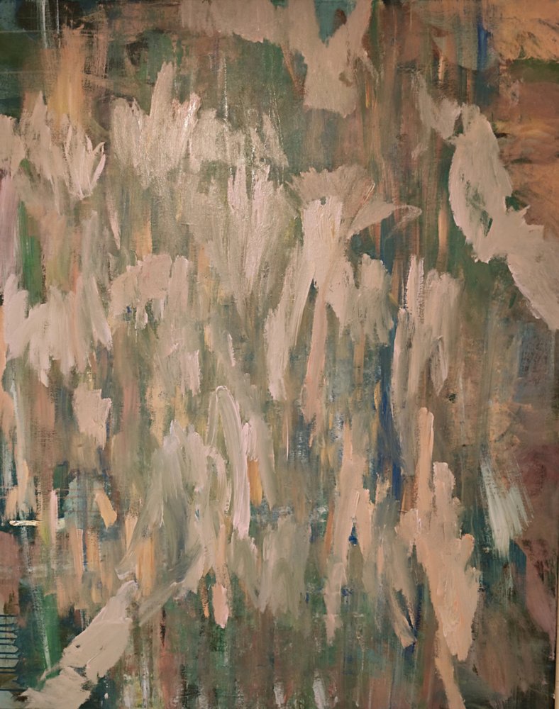 Peinture abstraite représentant une forêt - Joackim Schou Dahle