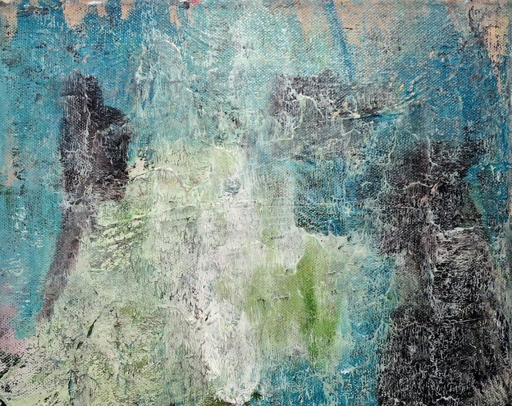 Bleu-vert texturé - Joackim Schou Dahle