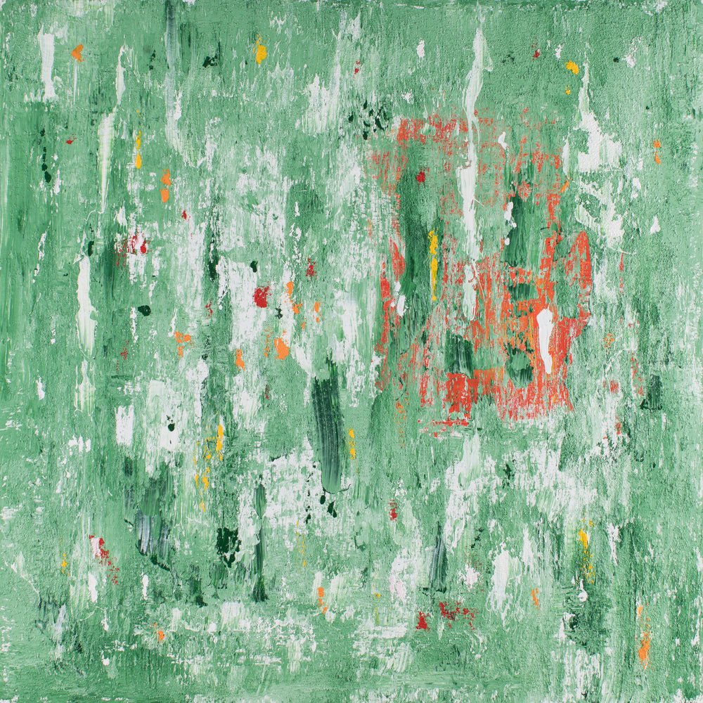 Textures abstraites vertes - Jonas Weikel