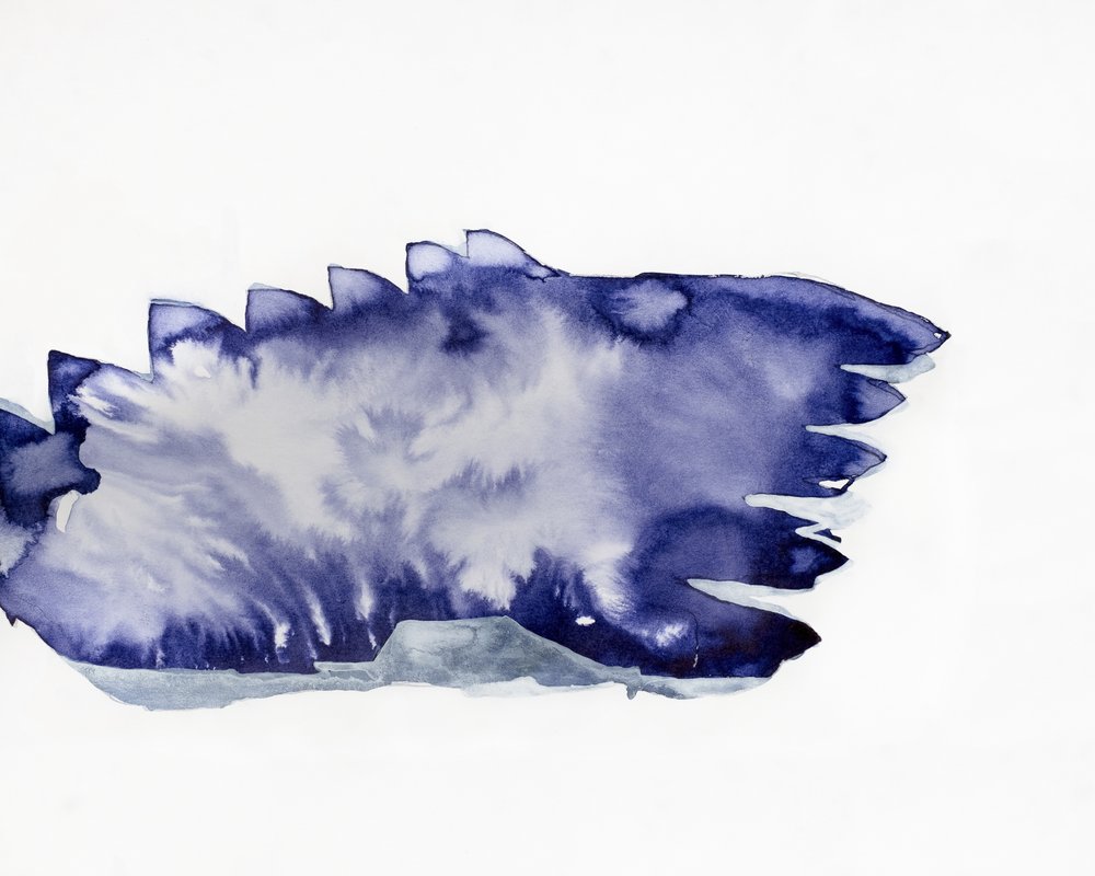 Abstraction bleu profond - Joshua Hoskins