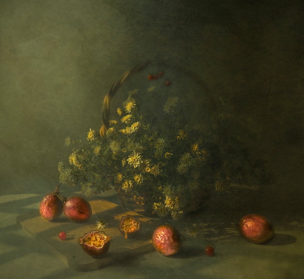 Fleurs de fruit de la passion « Moody » - Judy Tseng
