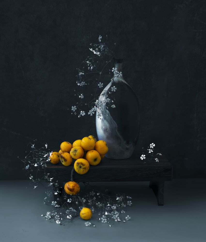 Fruits jaunes « Moody » - Judy Tseng