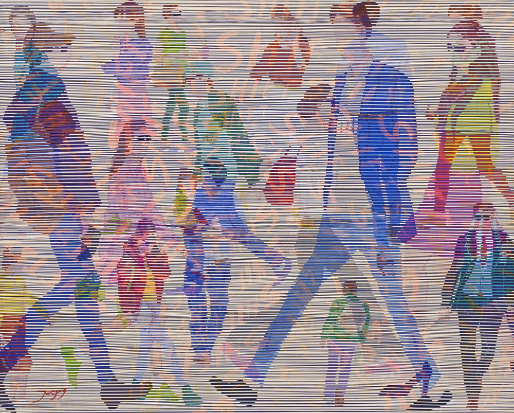 Promenade dans la ville abstraite - Jukyong Park