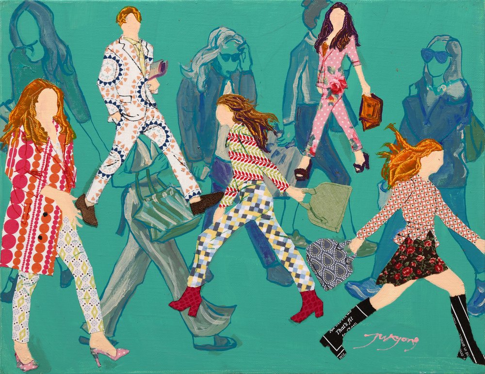 La mode urbaine haute en couleur - Jukyong Park