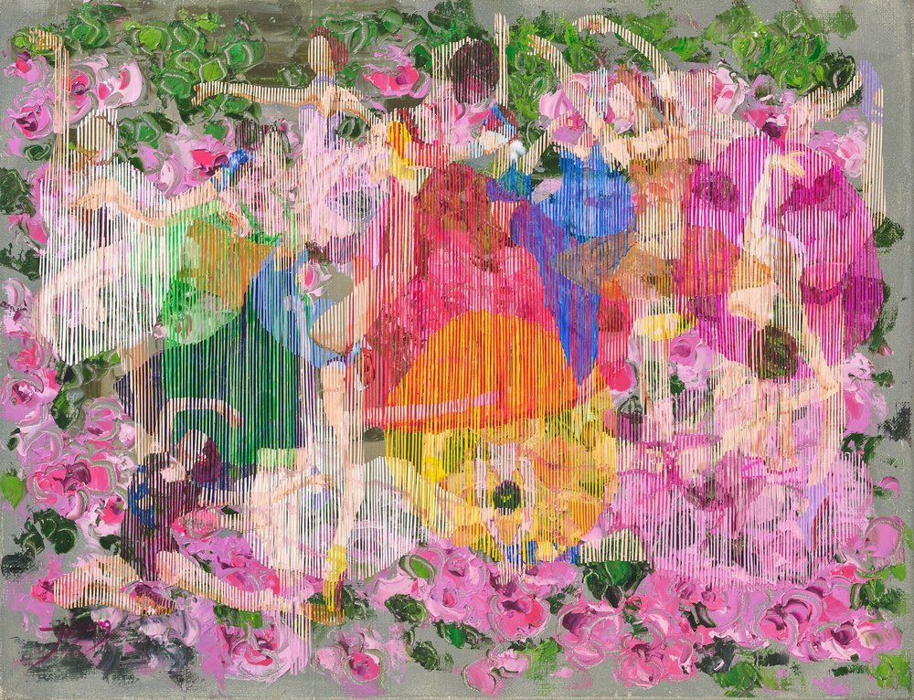 Les danseuses joyeuses du jardin - Jukyong Park