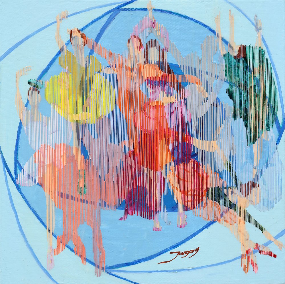 Danseurs de ballet rythmique - Jukyong Park
