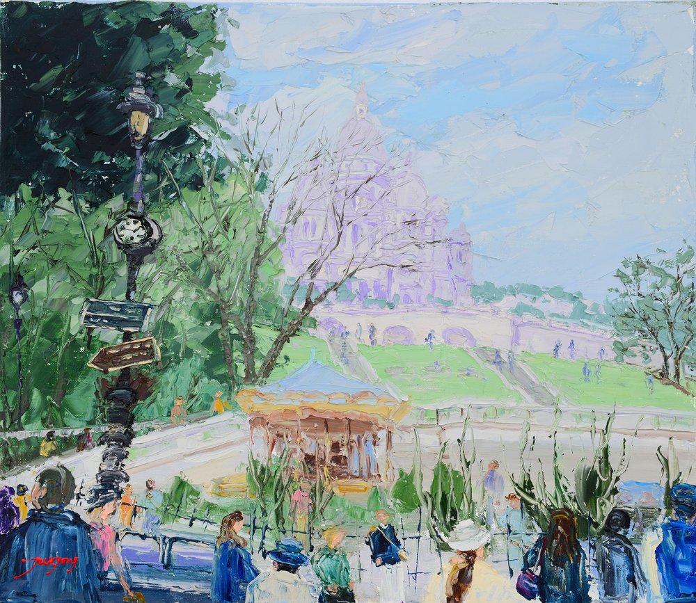 Sacre Coeur Montmartre Carousel - Jukyong Park