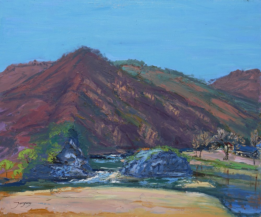 La plage de Serene Mountain - Jukyong Park