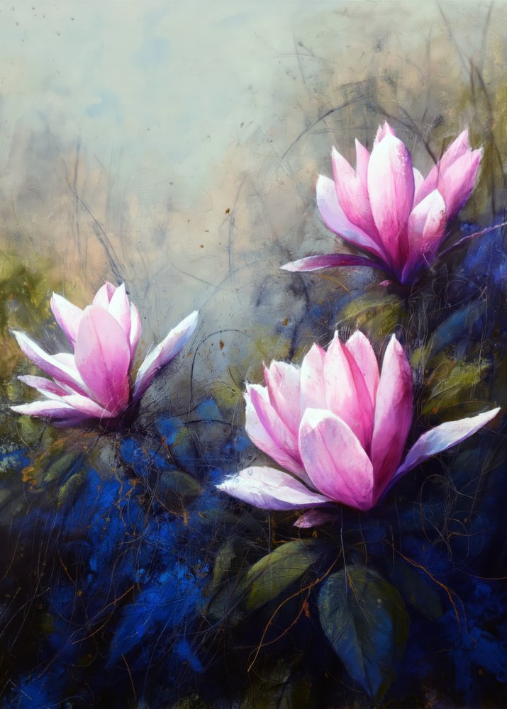Lys roses sereins - Justyna Jaszke