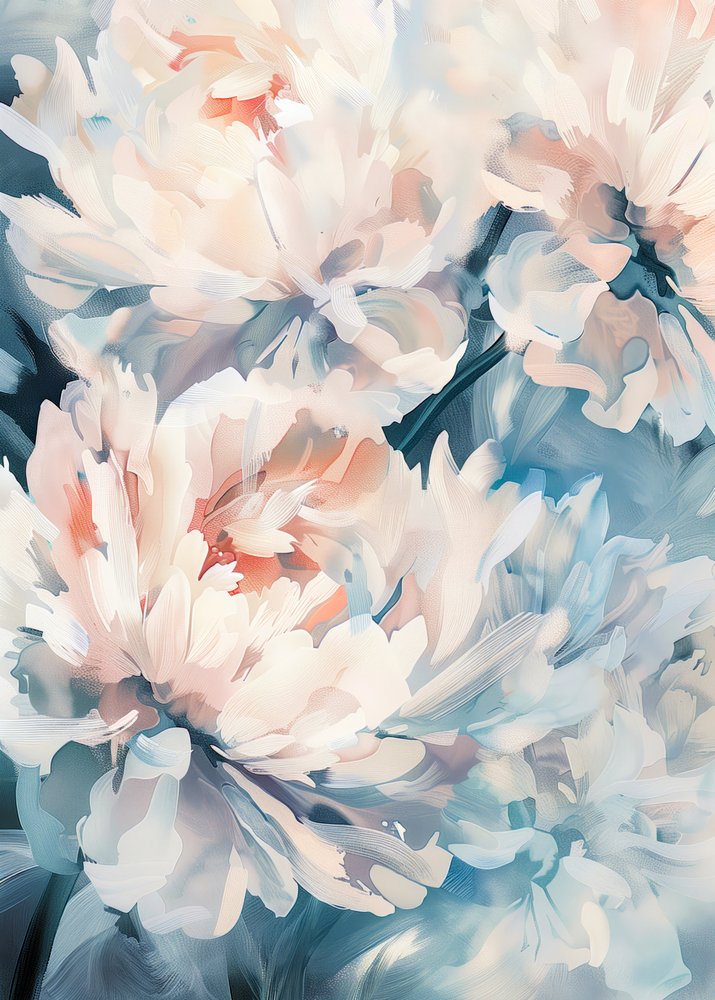 Pivoines aux teintes douces et rosées - Justyna Jaszke