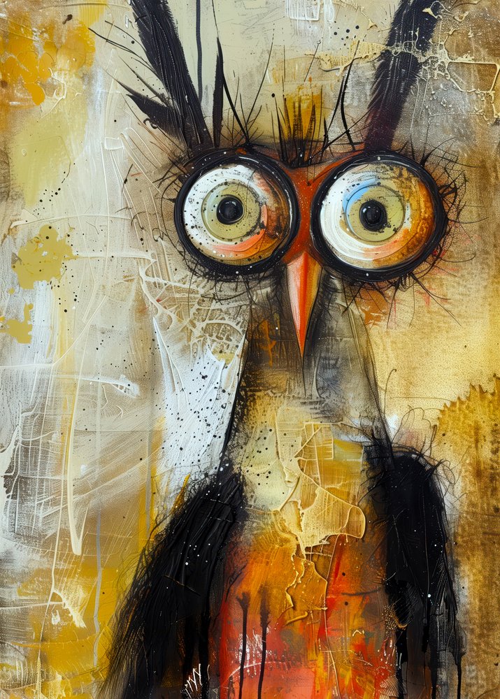 Le roi hibou fantaisiste - Justyna Jaszke