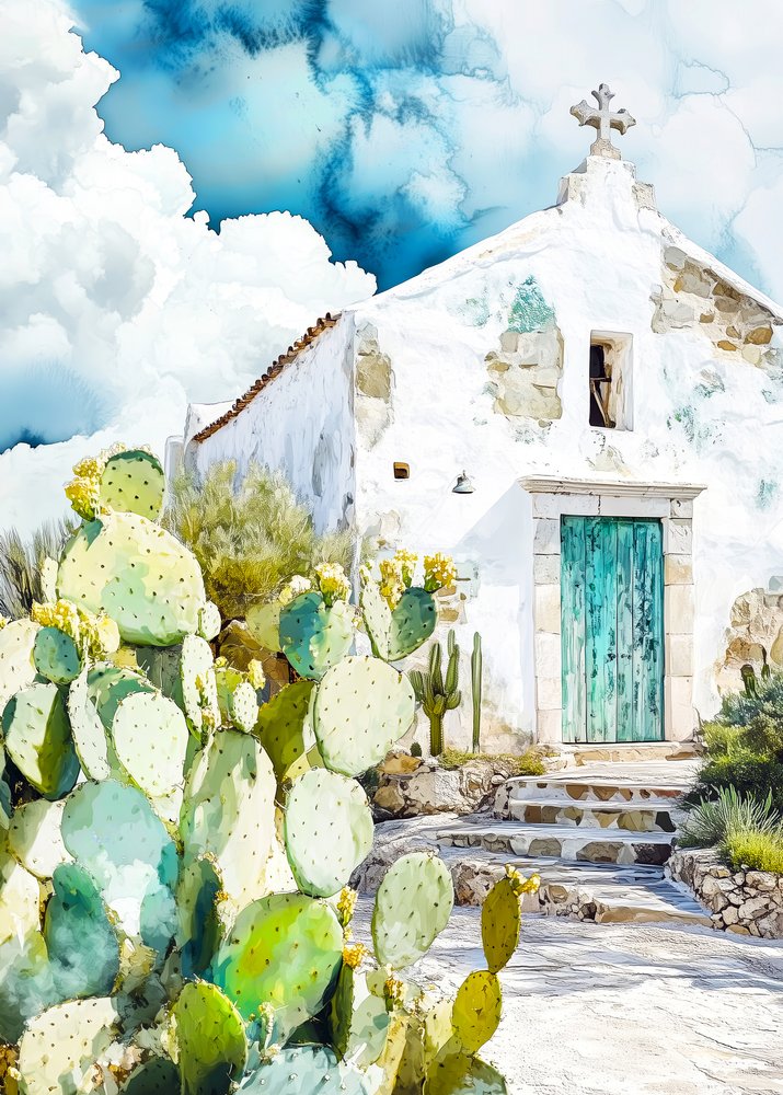 Vue sur les cactus de White Chapel - Justyna Jaszke