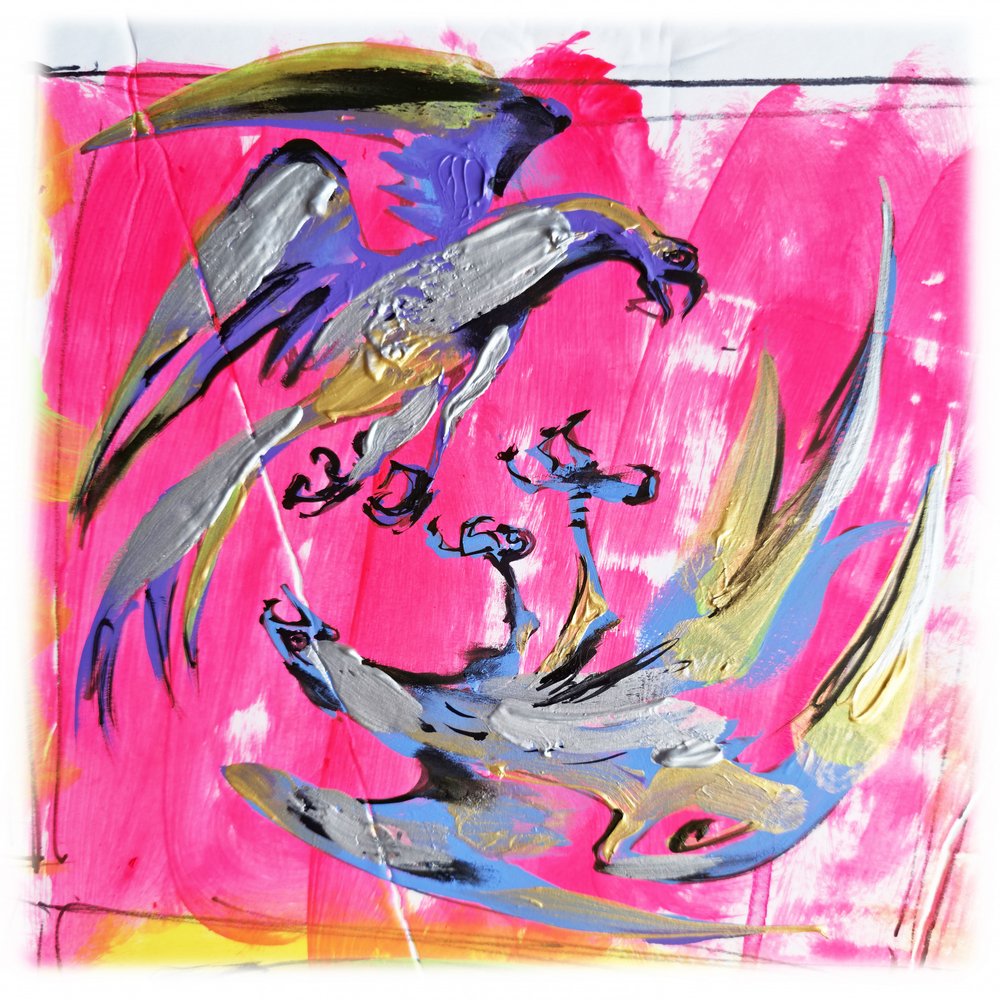 Les Pink Eagles dynamiques - Kanat Ibragimov