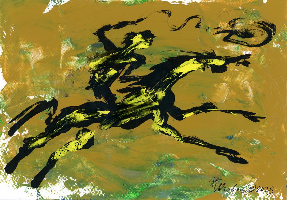 Cow-boy au galop - Kanat Ibragimov