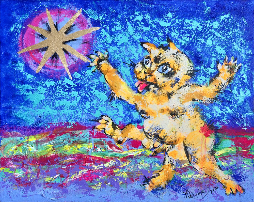 Chat fantaisiste - Kanat Ibragimov