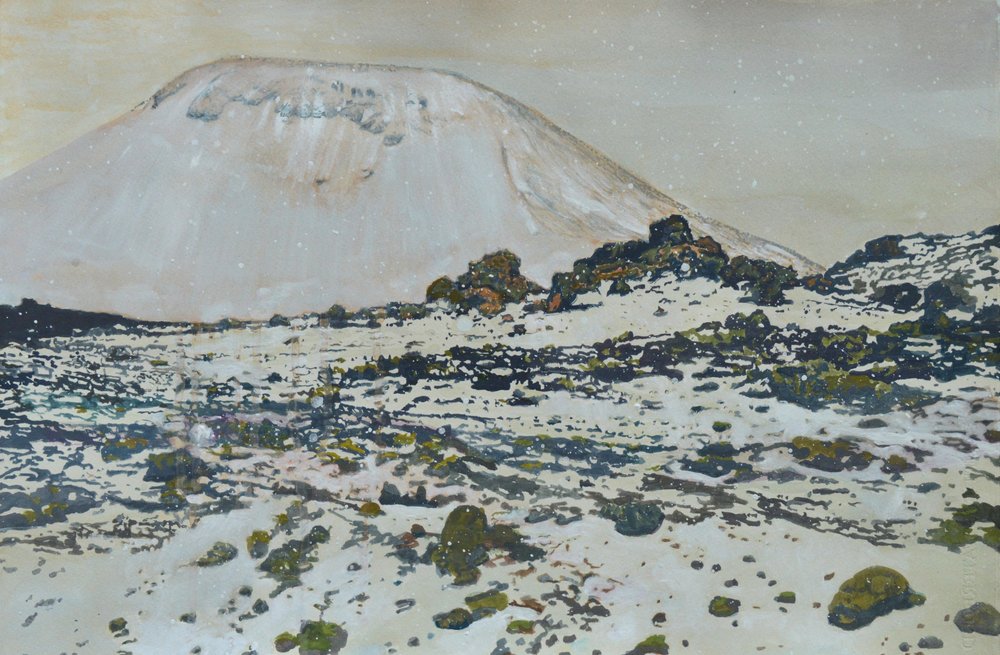Sommets volcaniques gelés - Karin Bos