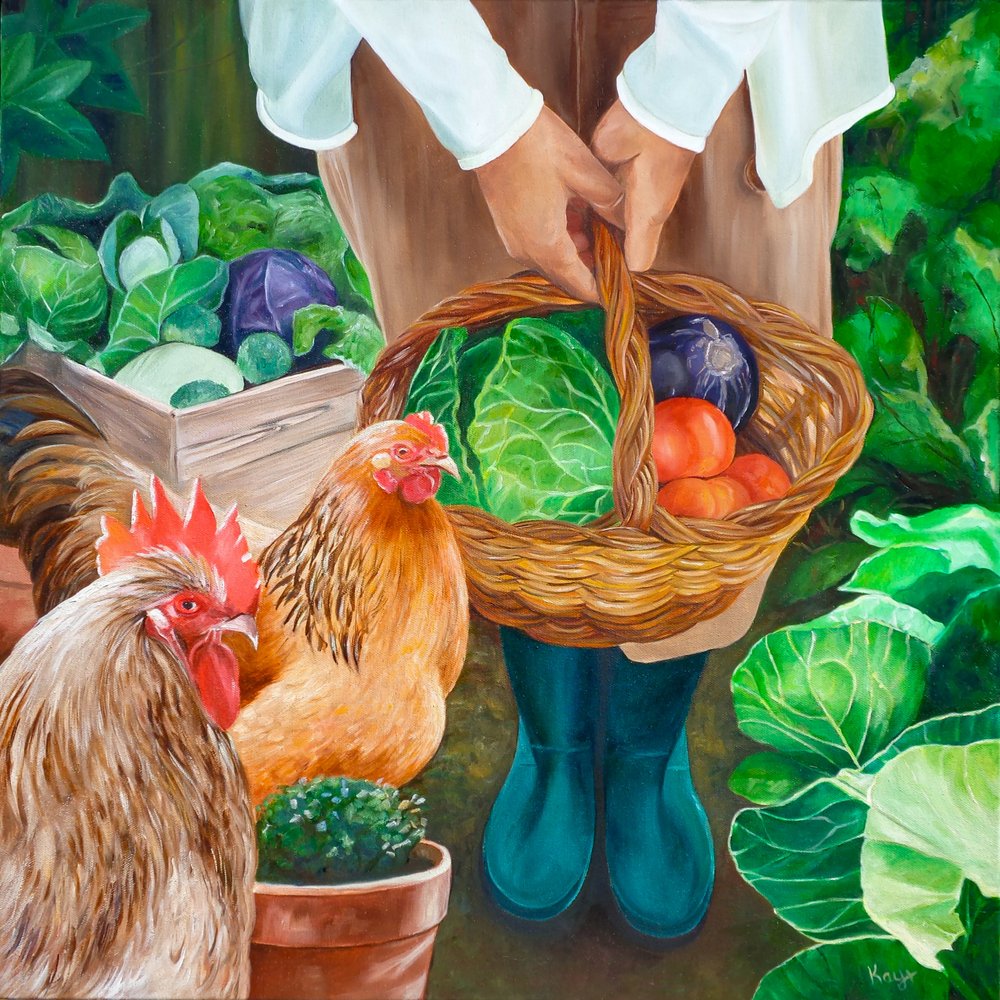 Produits frais du jardin - Kay Shanley