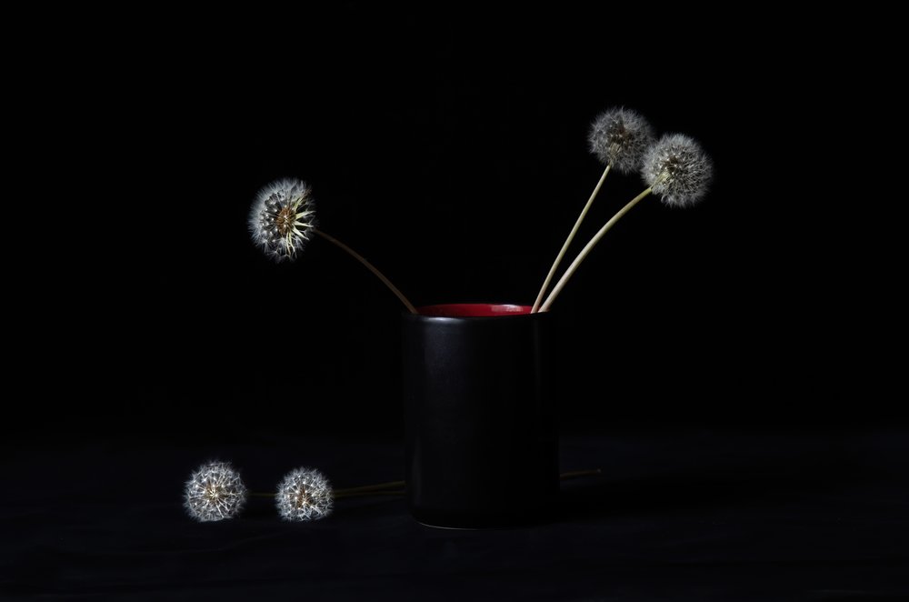 Vase « Pissenlits élégants » - LM Meng