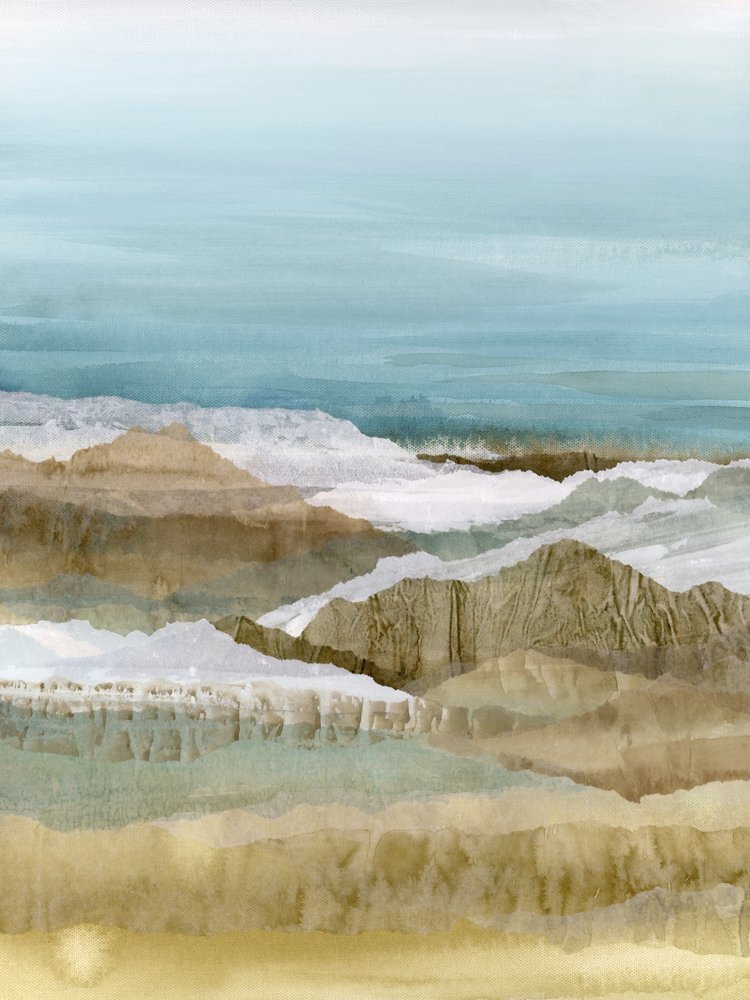 Couches abstraites de montagnes - Lara Eckerman