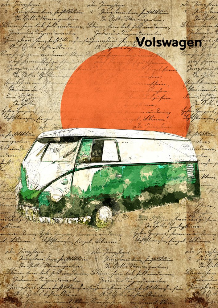  - Lembayung senja studio [Vintage Poster]