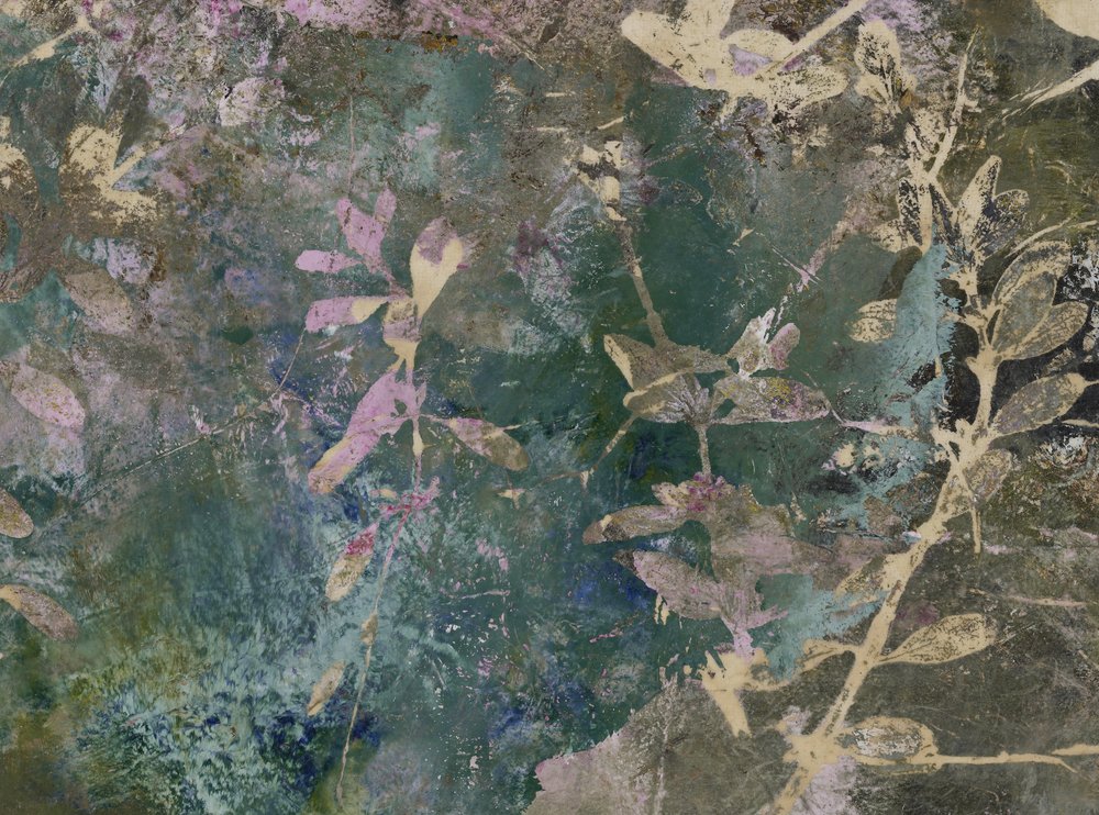 Feuilles grunge botaniques - Lena Ru