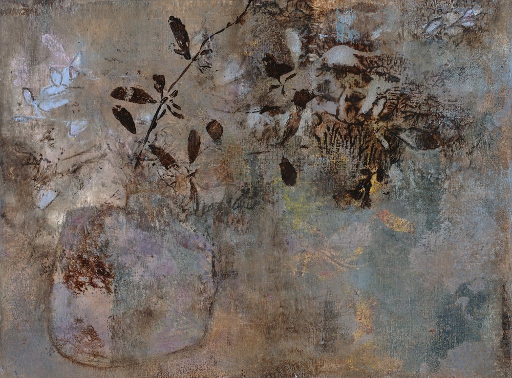 Nature morte botanique aux tons discrets - Lena Ru