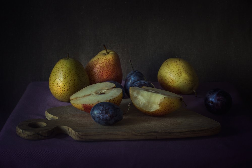 Nature morte aux fruits noirs - Lenka
