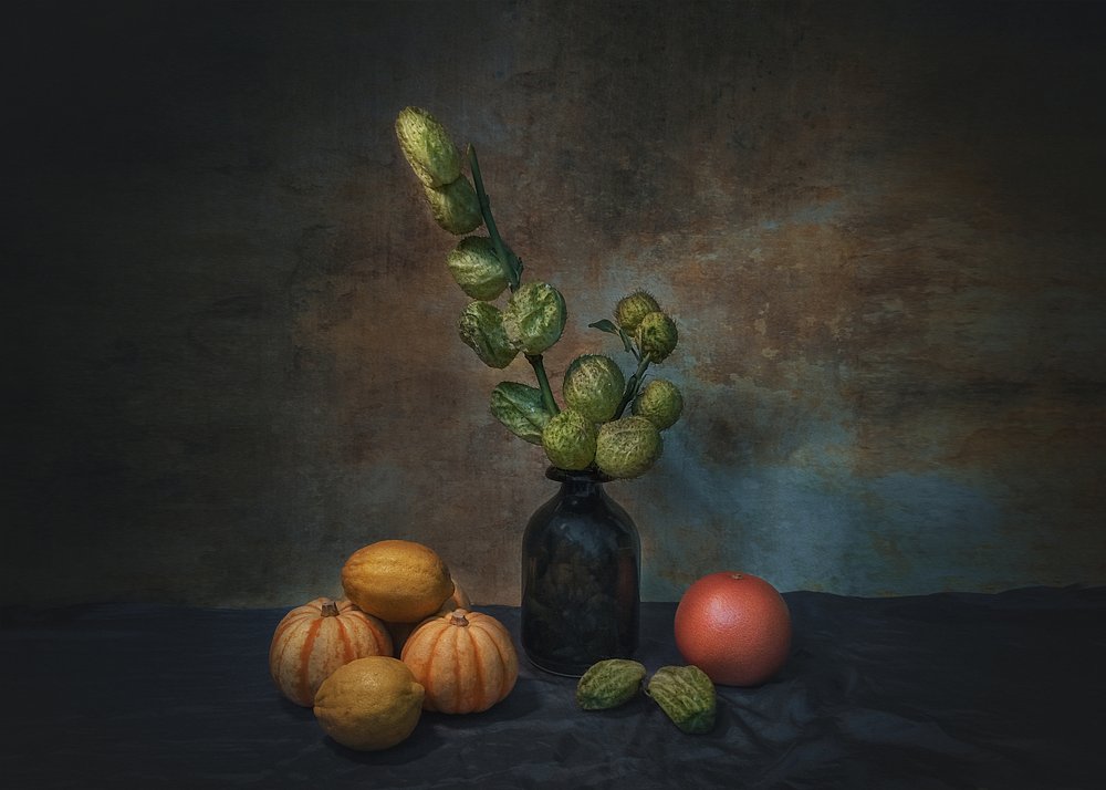Nature morte « Moody Harvest » - Liu Xing