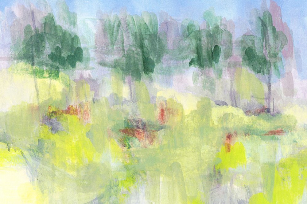 Paysage pastel onirique - Lori Ann Folz
