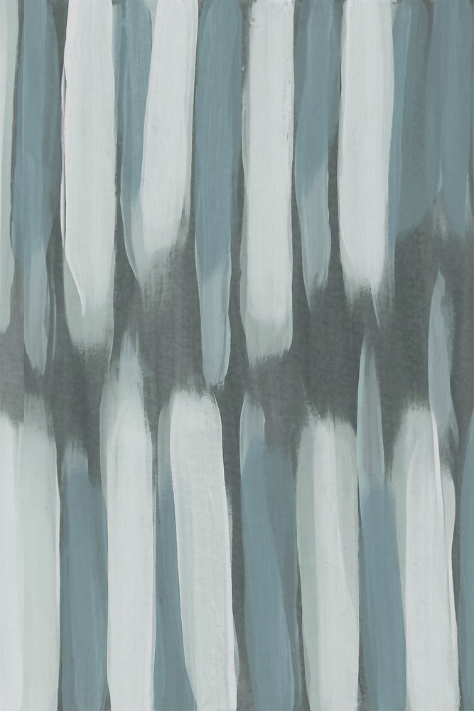 Couleurs abstraites à coups de pinceau verticaux - Lori Ann Folz