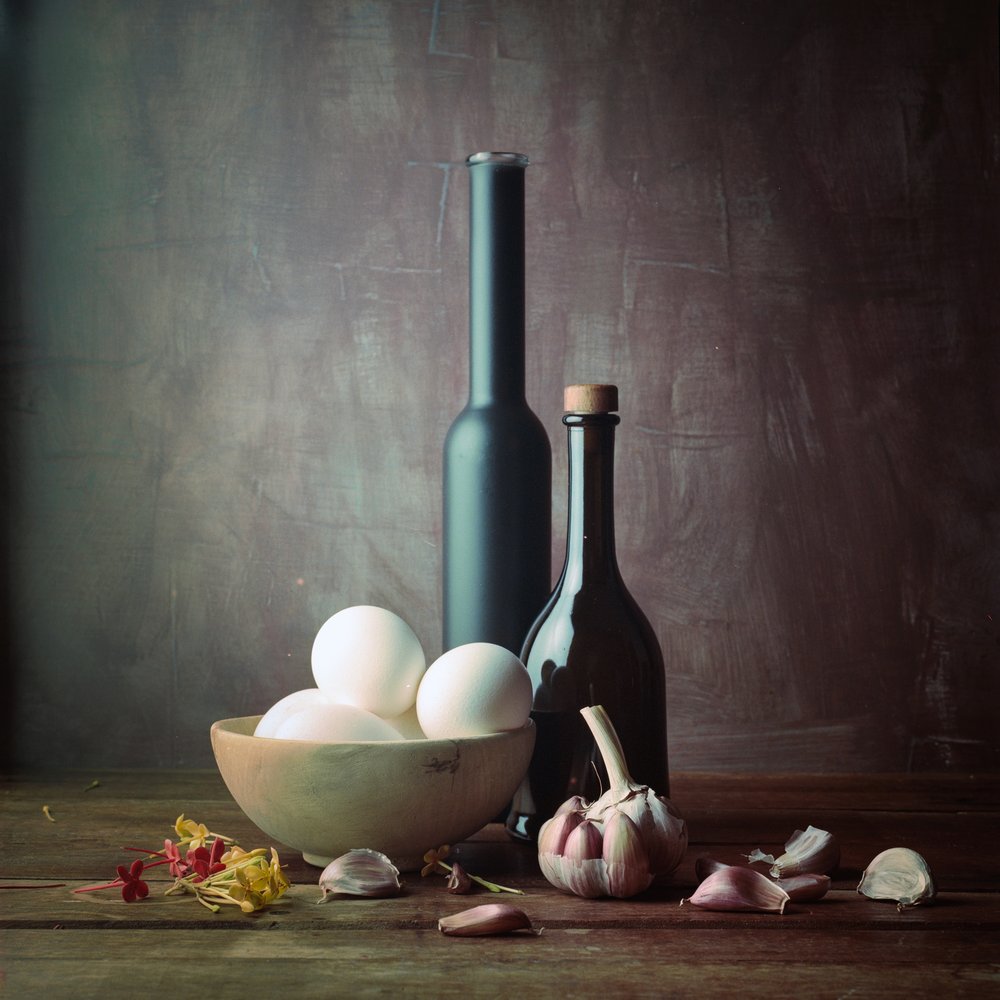 Nature morte dans une cuisine rustique - Luiz Laercio