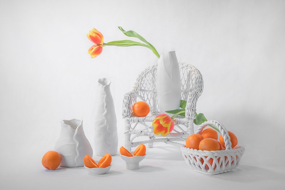 Tulipes élégantes et agrumes - Lydia Jacobs