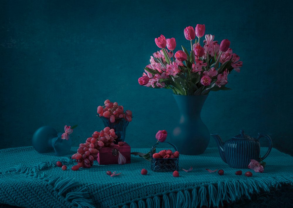 Nature morte florale à l