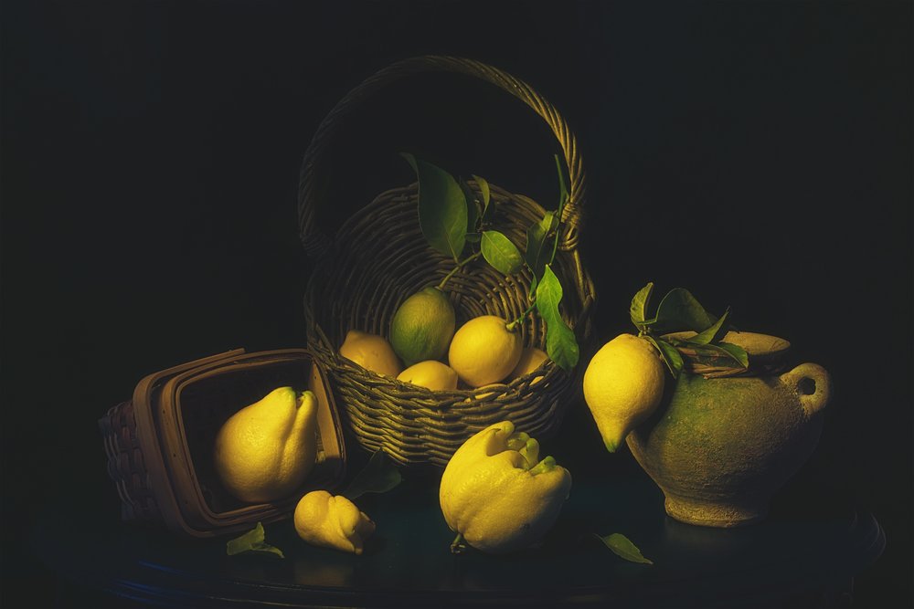 Nature morte au citron mélancolique - Lydia Jacobs