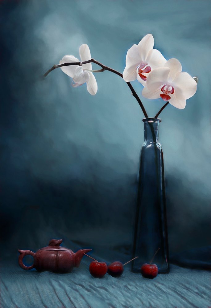 Thé aux orchidées et aux cerises - Lydia Jacobs