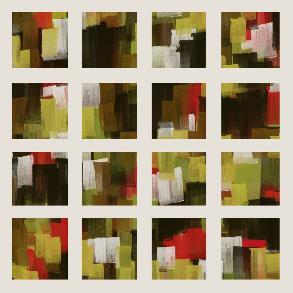 Blocs de couleurs abstraits - MANSI SAXENA