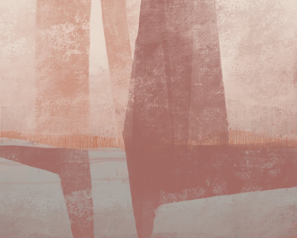 Abstrait moderne en terre cuite - MANSI SAXENA