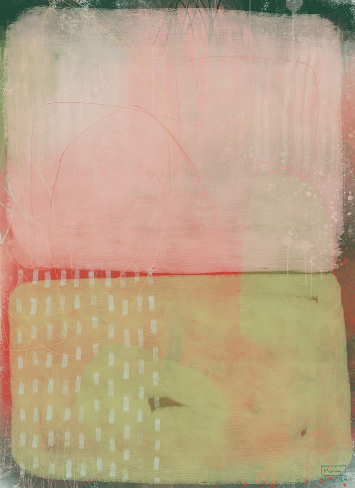 Couches abstraites douces - MANSI SAXENA