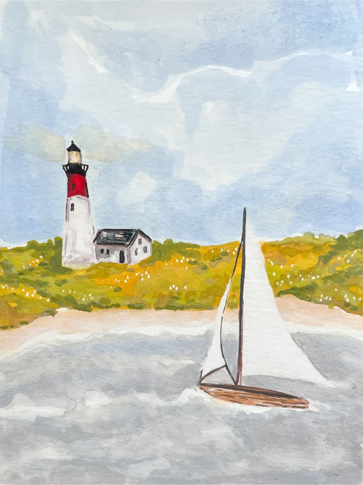 Voilier « Phare côtier » - Madison Phipps