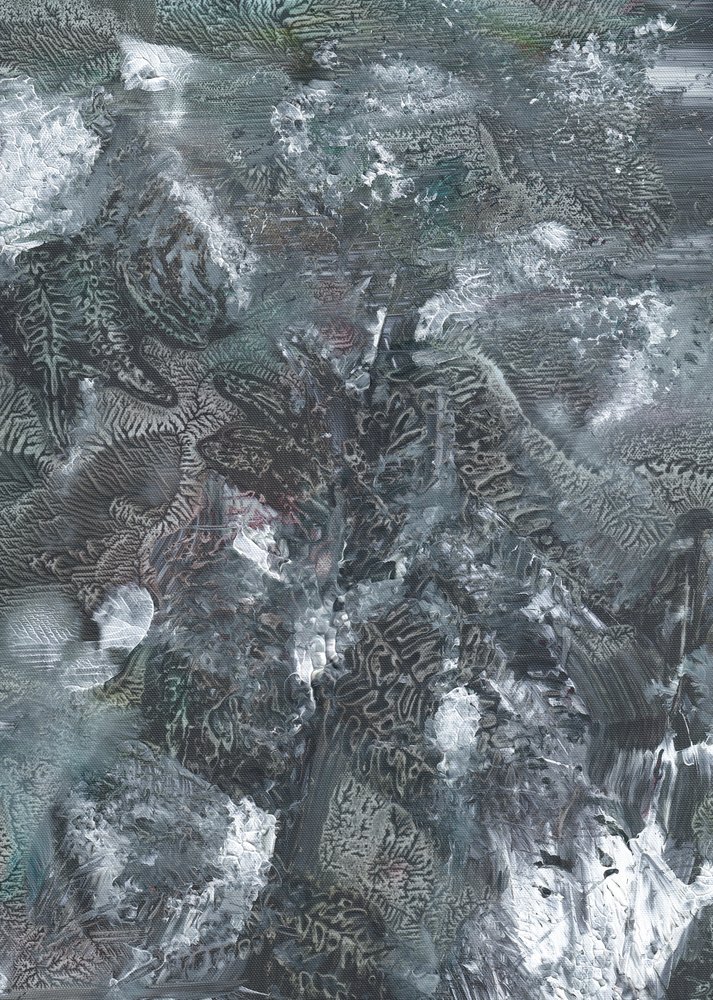 Abstrait texturé et évocateur - Maira Ribena