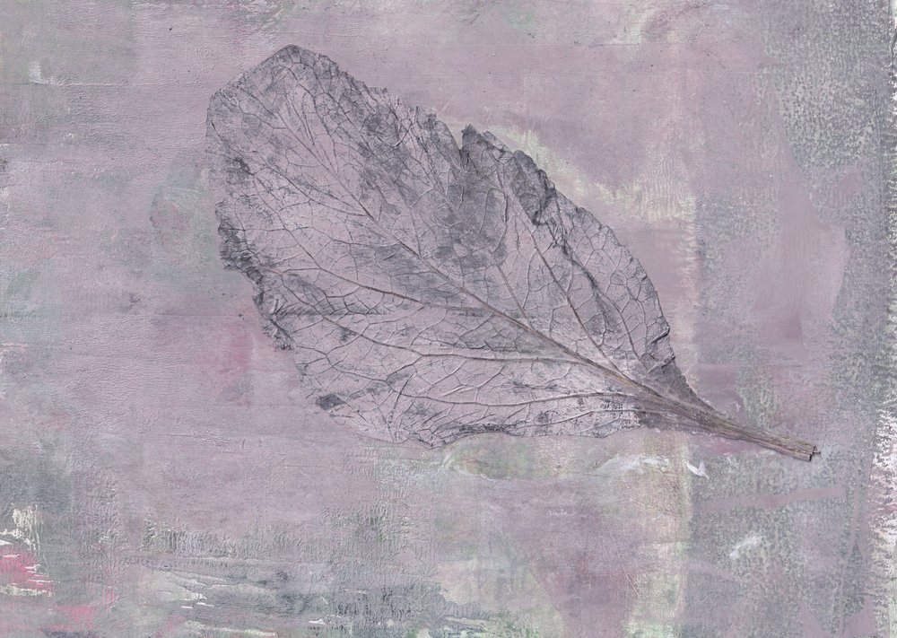 Feuille de lavande aux tons discrets - Maira Ribena