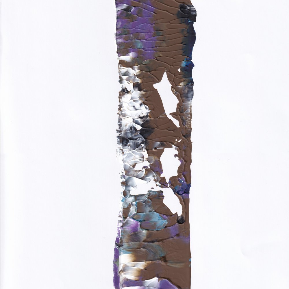 Bande de peinture texturée - Maira Ribena