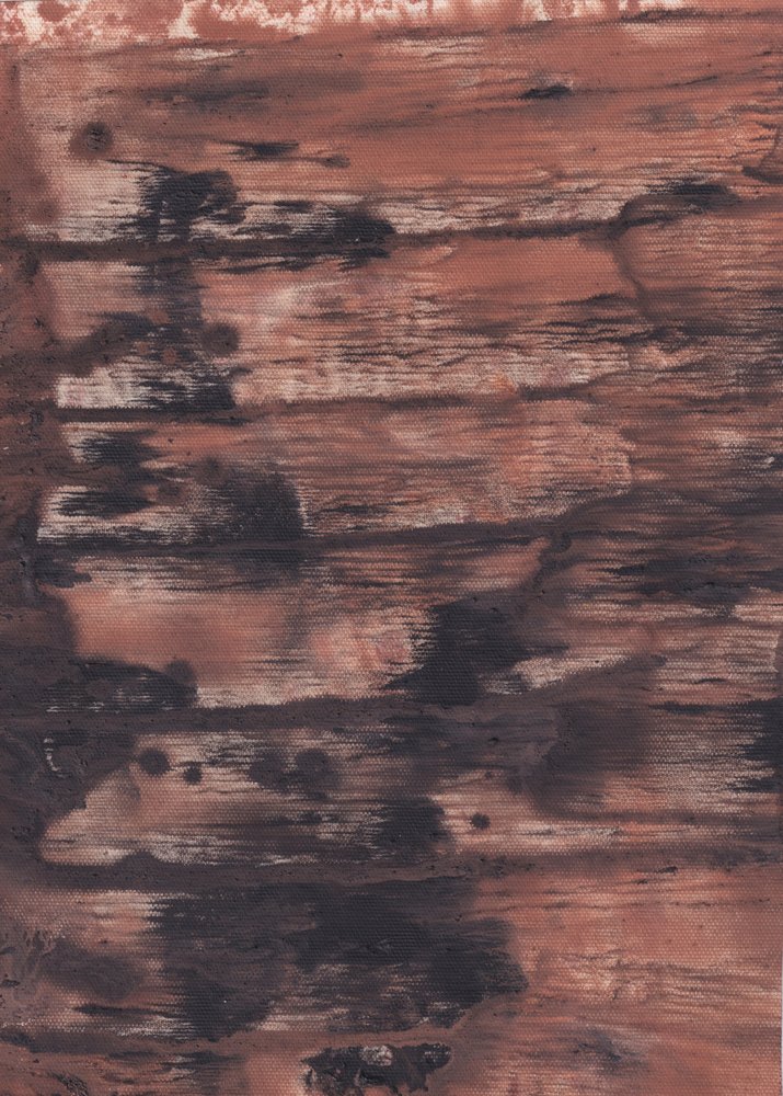 Bois abstrait patiné - Maira Ribena