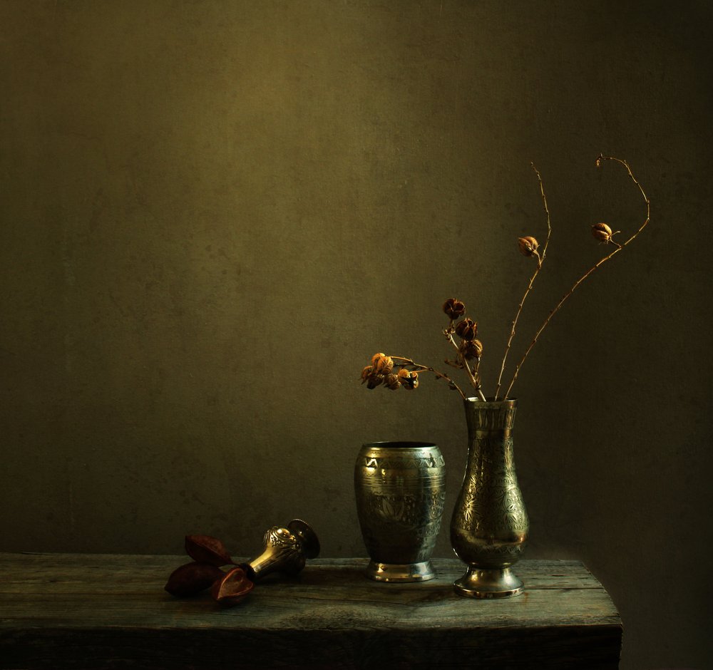 Nature morte rustique et mélancolique - Margaret Halaby