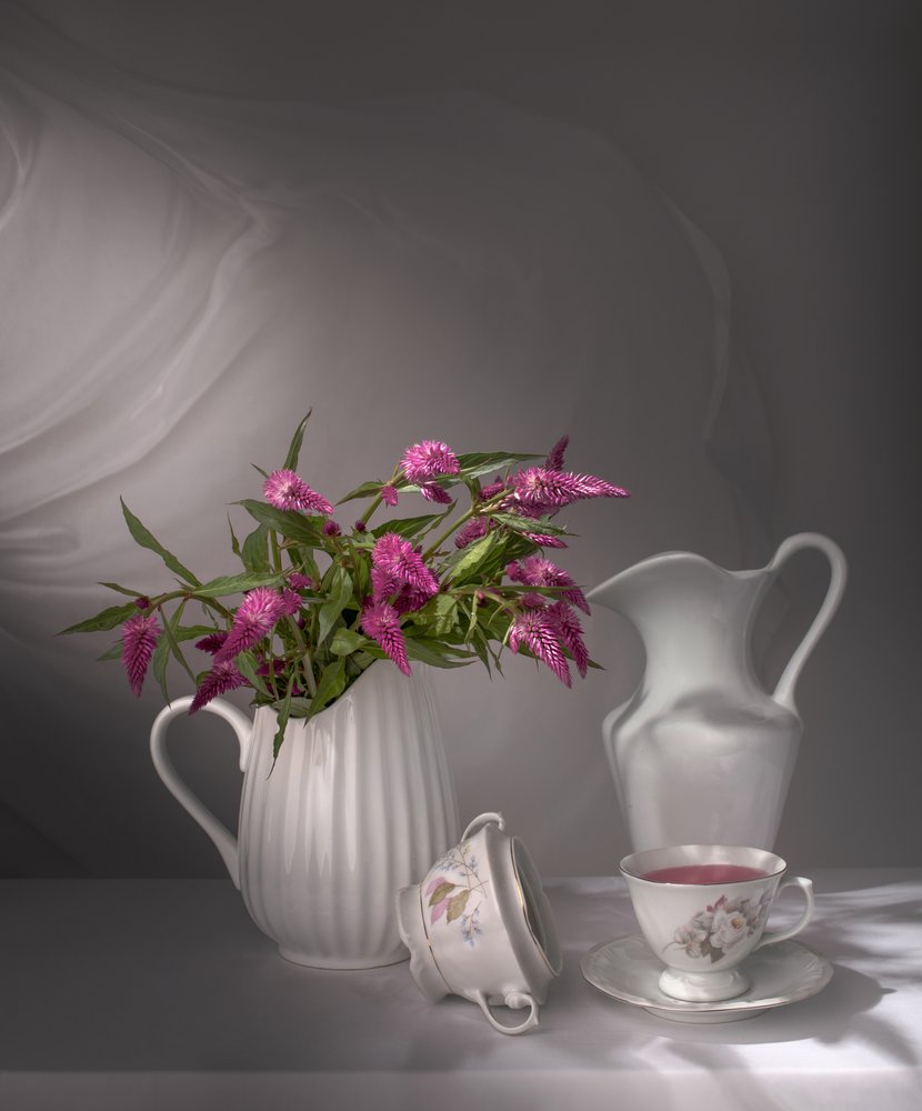 Des fleurs pour un thé raffiné - Margareth Perfoncio