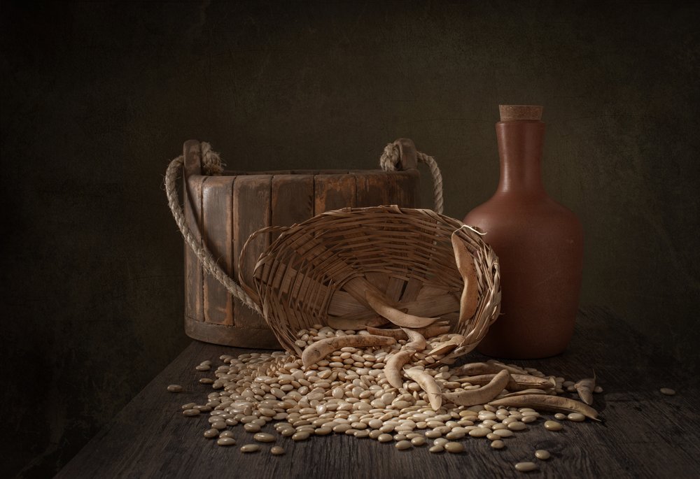 Récolte rustique de haricots - Margareth Perfoncio