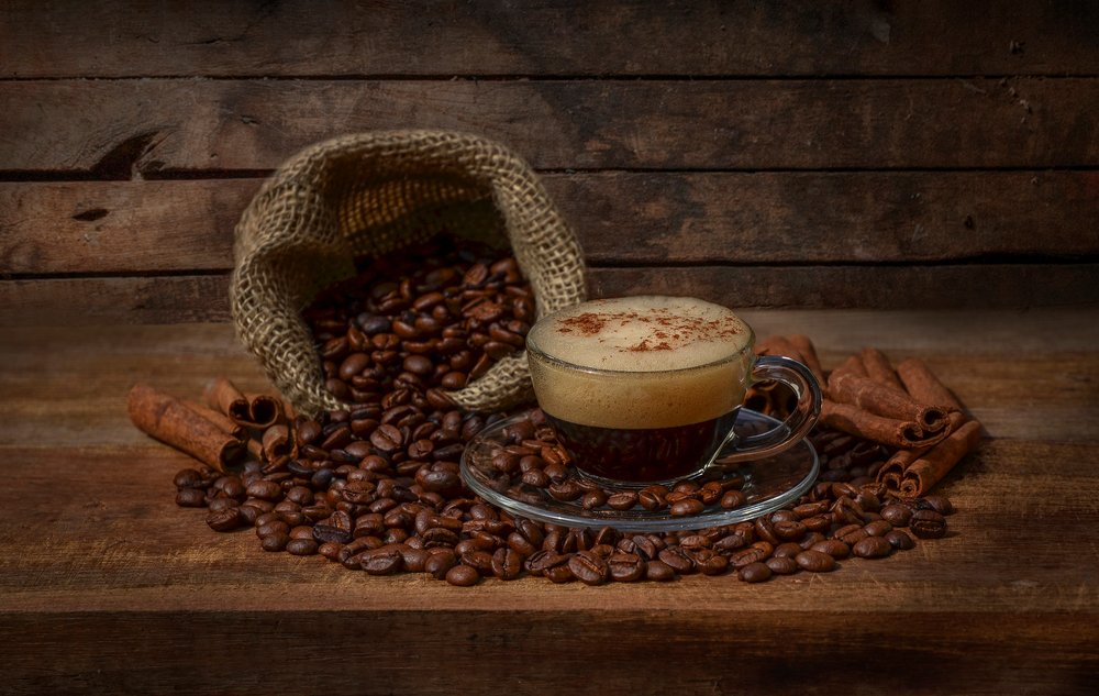 Nature morte rustique avec du café - Margareth Perfoncio